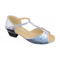 Silver Patent and Glitter 7075